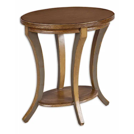 Ellipse Accent Table